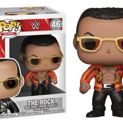 FUNKO POP! - WWE - The Rock (Old School) Figur
