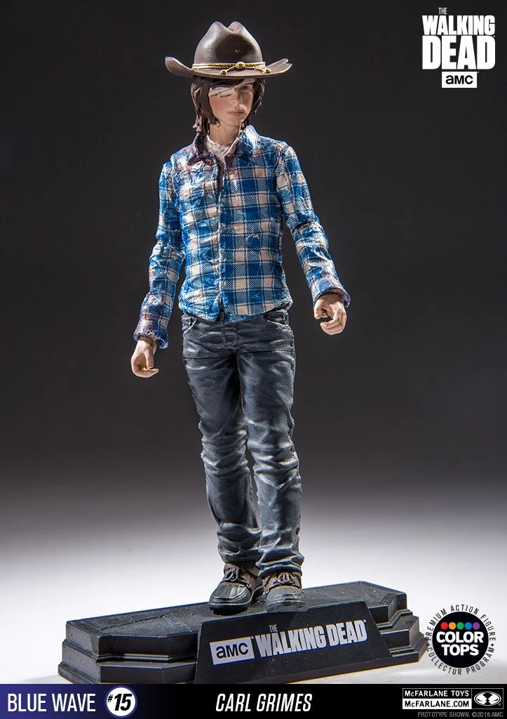 McFarlane Toys The Walking Dead - Carl Grimes 17cm Color Tops Figur 3 McFarlane Toys The Walking Dead - Carl Grimes 17cm Color Tops Figur – Bild 3