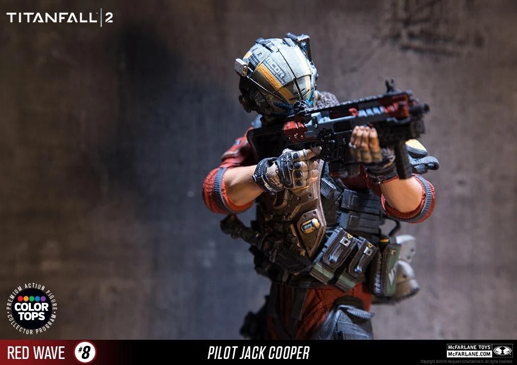 McFarlane Toys Titanfall 2 - Pilot Jack Cooper 17cm Color Tops Figur 4 McFarlane Toys Titanfall 2 - Pilot Jack Cooper 17cm Color Tops Figur – Bild 4