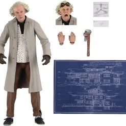 NECA Zurück In Die Zukunft - Doc Brown Ultimate Actionfigur -Ubisoft News Geschäft back to the future