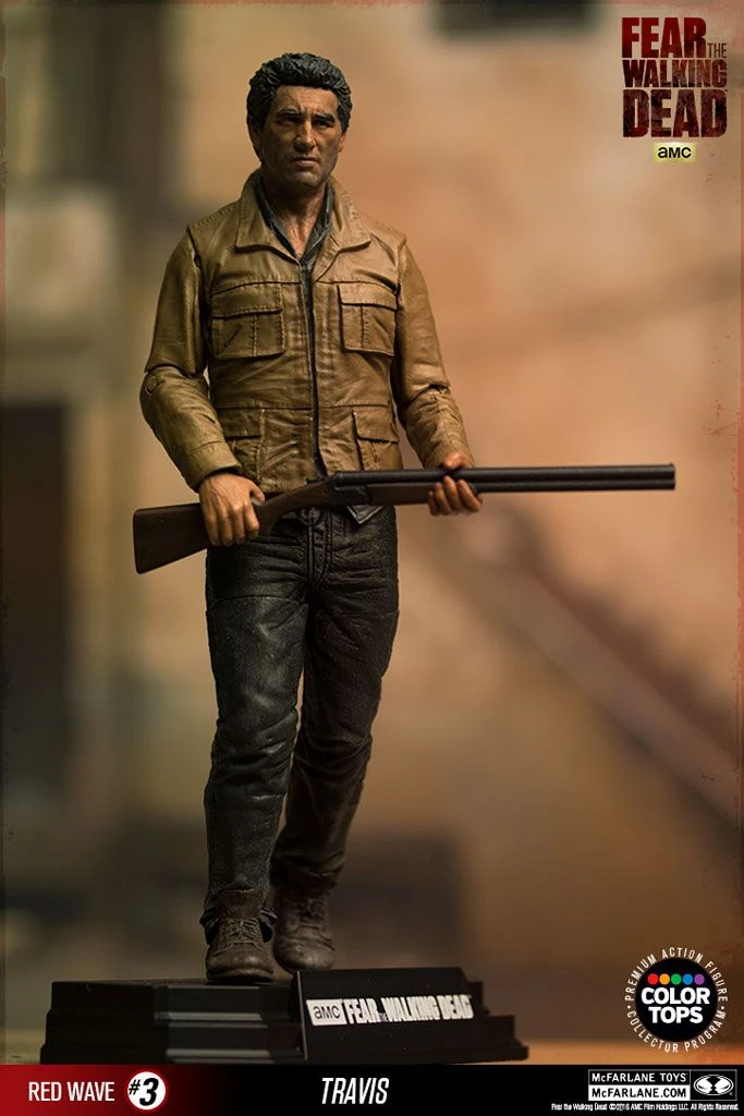 McFarlane Toys Fear The Walking Dead - Travis 18cm Color Tops Figur 2 McFarlane Toys Fear The Walking Dead - Travis 18cm Color Tops Figur – Bild 2