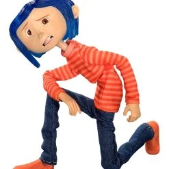 NECA Coraline Articulated Figur - Coraline In Striped Shirt And Jeans
