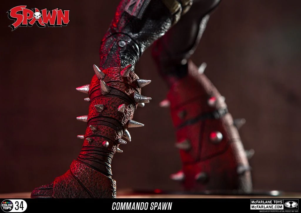 McFarlane Toys Spawn: Commando Spawn 17cm Color Tops Figur 4 McFarlane Toys Spawn: Commando Spawn 17cm Color Tops Figur – Bild 4