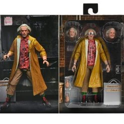 NECA Zurück In Die Zukunft 2 - Ultimate Doc Brown - Actionfigur -Ubisoft News Geschäft doc pkg5 scaled 1