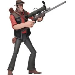 NECA Team Fortress 2 Action-Figur Serie 4 RED - The Sniper