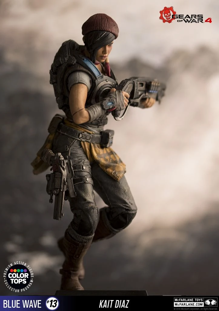 McFarlane Toys Gears Of War 4 - Kait Diaz 17cm Color Tops Figur 5 McFarlane Toys Gears Of War 4 - Kait Diaz 17cm Color Tops Figur – Bild 5