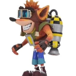 NECA Crash Bandicoot - Deluxe Crash With Jetpack Figur