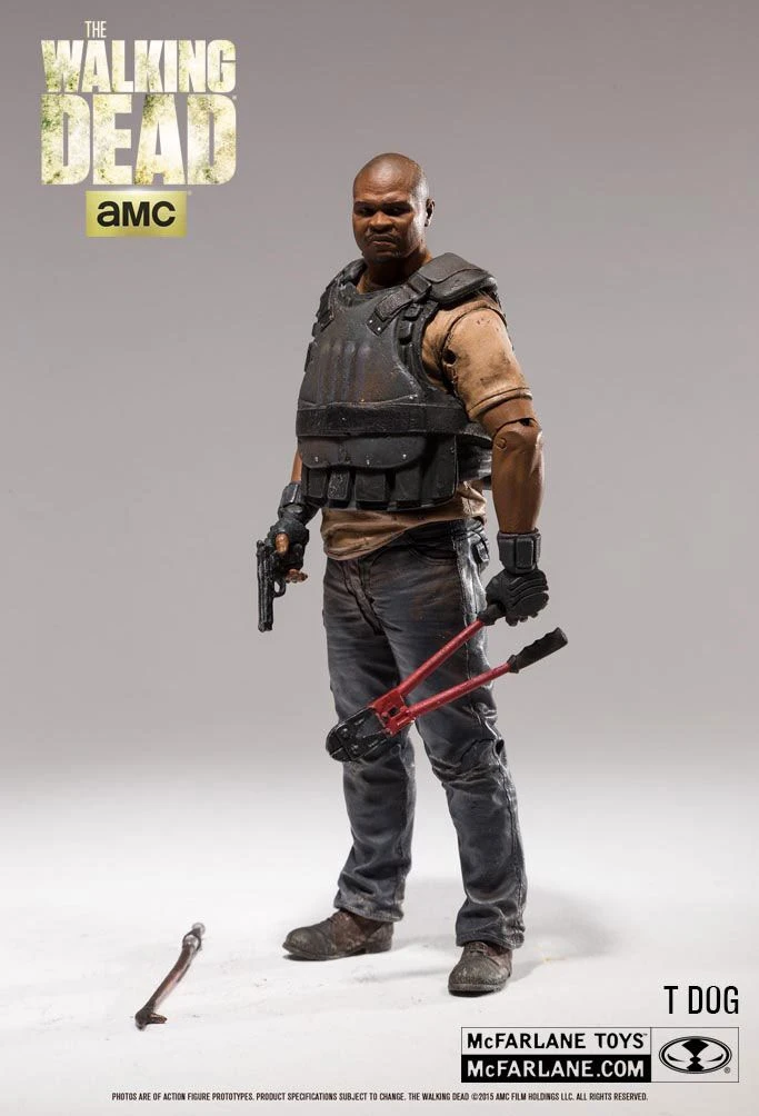 McFarlane Toys The Walking Dead TV Serie 9 - T-Dog Figur 5 McFarlane Toys The Walking Dead TV Serie 9 - T-Dog Figur – Bild 5