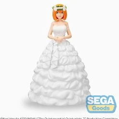 Sega Goods The Quintessential Quintuplets - Yotsuba Nakano (Braut) - Figur