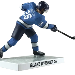 Imports Dragon NHL - Winnipeg Jets - Blake Wheeler - Figur -Ubisoft News Geschäft id306dm blake wheeler alternate blue back angle