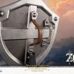 Diverse First 4 Figures - The Legend Of Zelda - Hylian Shield Statue -Ubisoft News Geschäft x f4fbotwhs i