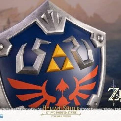 Diverse First 4 Figures - The Legend Of Zelda - Hylian Shield Statue -Ubisoft News Geschäft x f4fbotwhs l