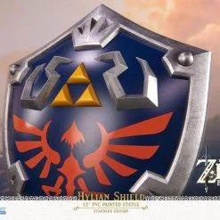 Diverse First 4 Figures - The Legend Of Zelda - Hylian Shield Statue -Ubisoft News Geschäft x f4fbotwhs o