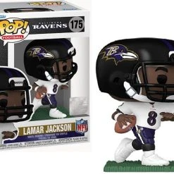 FUNKO POP! - Lamar Jackson Figur - NFL Baltimore Ravens (Away)